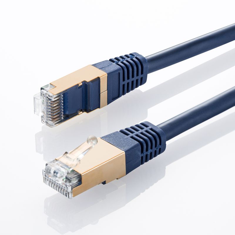カテゴリ7LANケーブル 50m ネイビーブルー KB-T7-50NVN