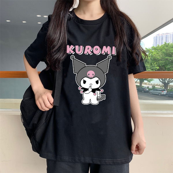 Qoo10] レディース夏tシャツ クロミちゃん柄 半