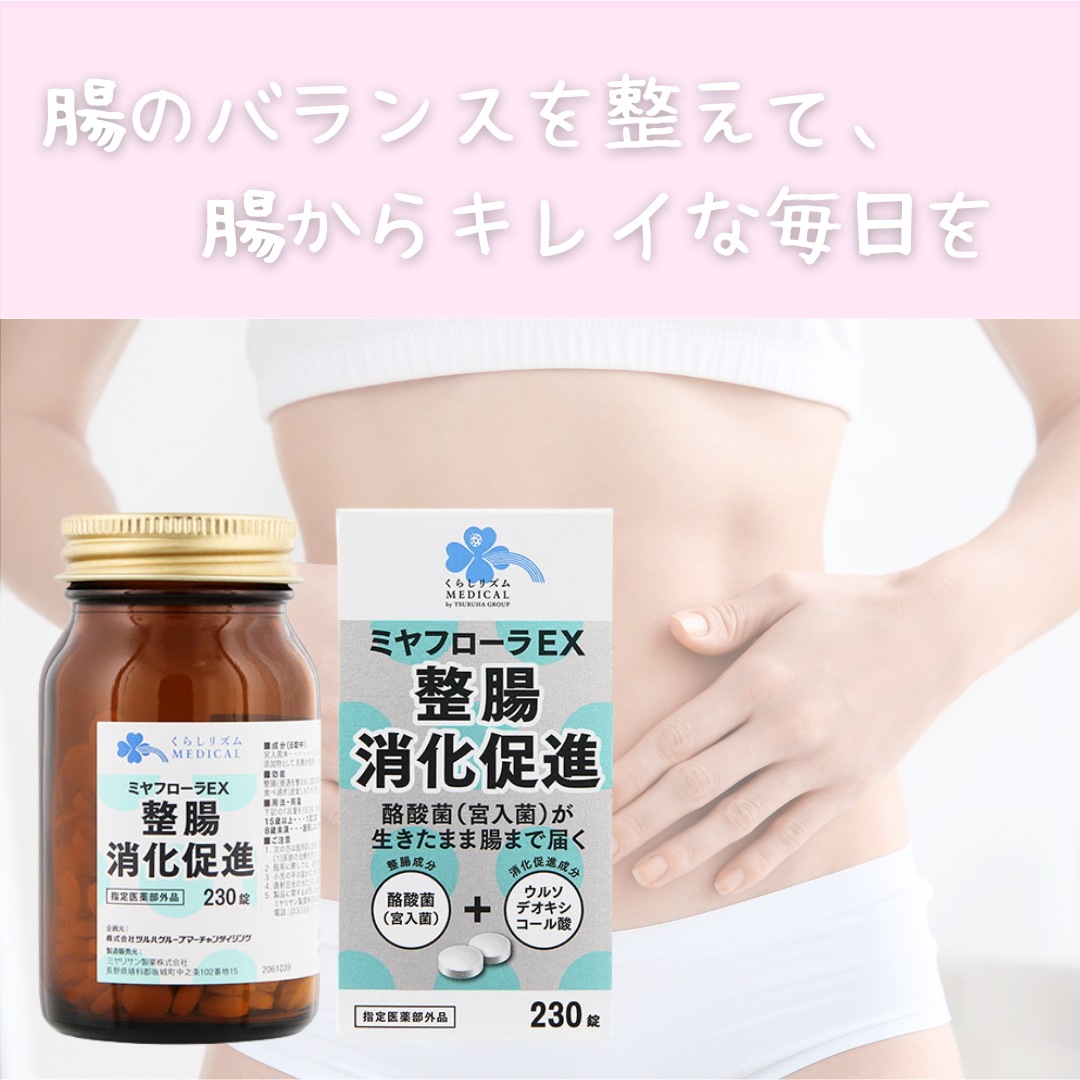 ミヤリサン製薬 ミヤフローラEX 230錠 6個セット 整腸 消化促進 ミヤリサン製薬 ミヤフローラEX 230錠 6個セット 整腸 消化促進