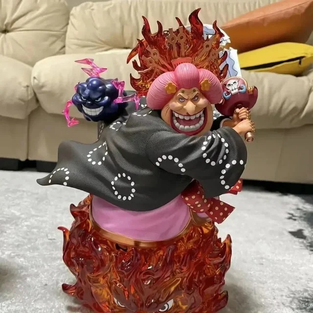 フィギュア ワンピース ONE PIECE ビッグマム シャーロットリンリン 25cm おすすめ 輸入品 LEDライト付き
