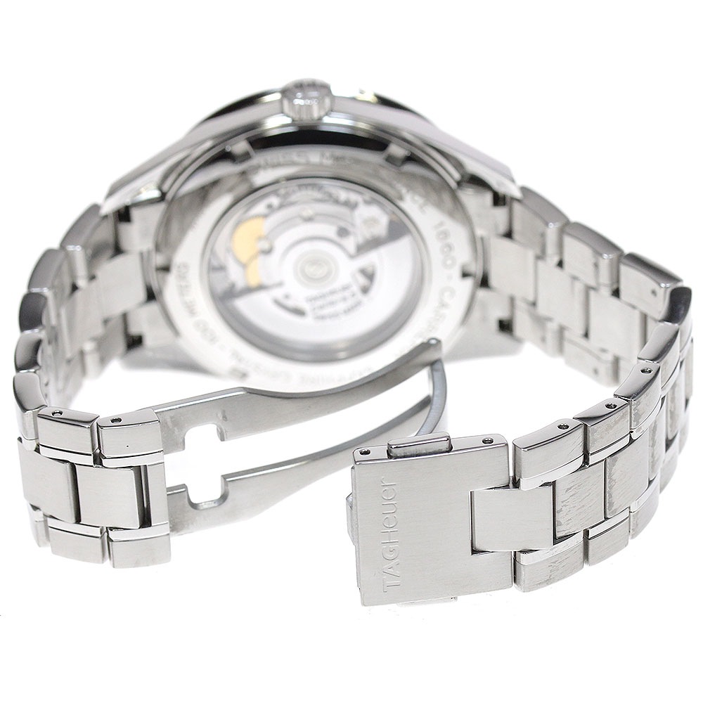 タグホイヤー TAG HEUER WV211M カレラ キャリバー5 デイト 自動巻き メンズ 美品 保証書付き_849143【中古】 タグホイヤー TAG HEUER WV211M カレラ キャリバー5 デイト 自動巻き メンズ 美品 保証書付き_849143【中古】