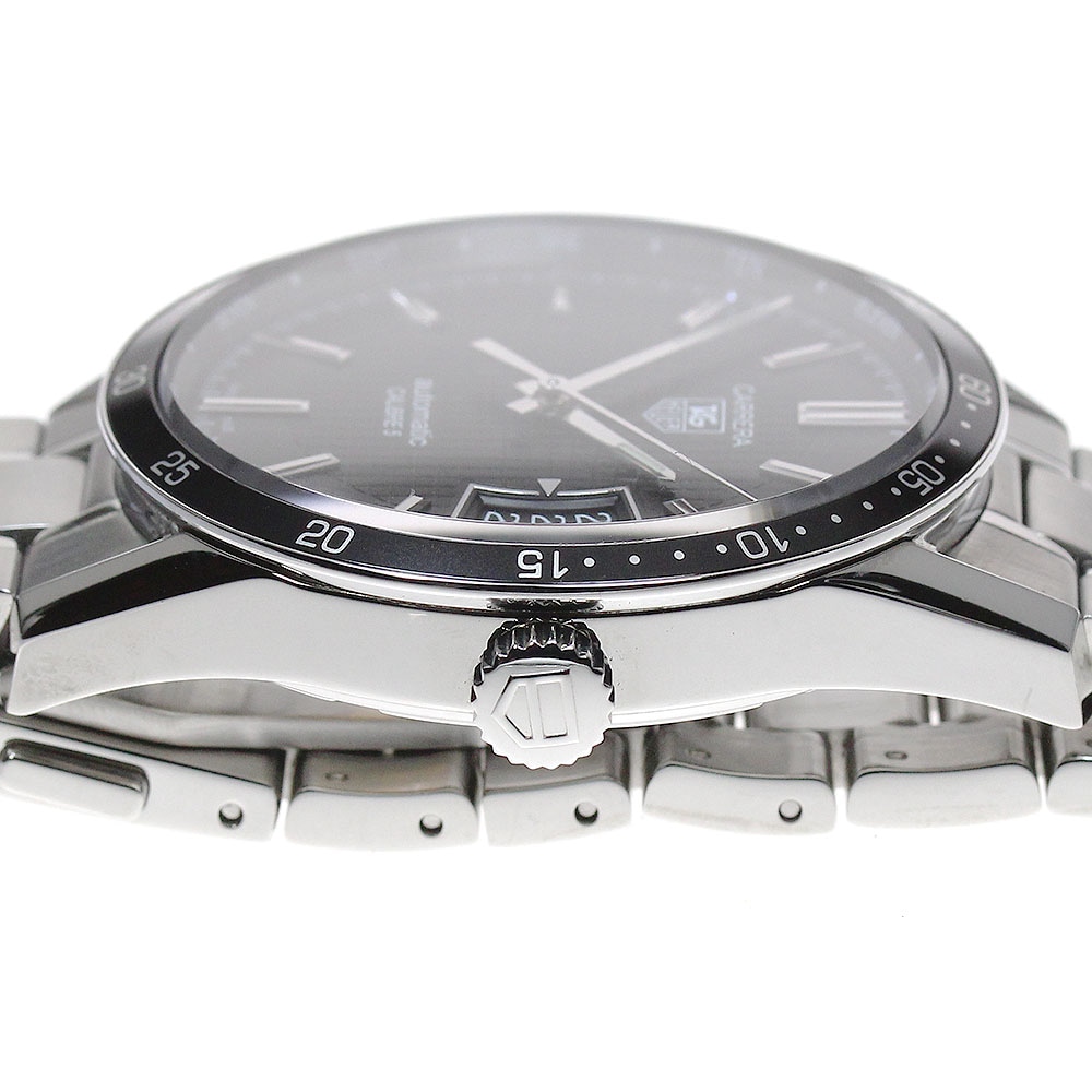 タグホイヤー TAG HEUER WV211M カレラ キャリバー5 デイト 自動巻き メンズ 美品 保証書付き_849143【中古】 タグホイヤー TAG HEUER WV211M カレラ キャリバー5 デイト 自動巻き メンズ 美品 保証書付き_849143【中古】