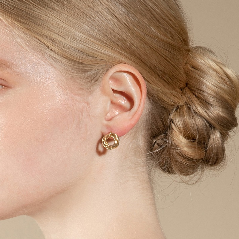 ピアス [PRIMAUTE] bold twist earring Bold Twist Earring トゥワイス ピアス ピアス