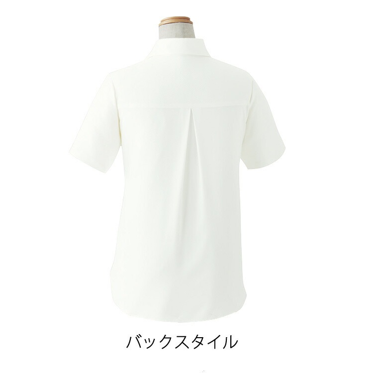レディース 時短 半袖ブラウス プルオーバー ストレッチ オフィスシャツ ワイシャツ 通勤 事務服 就活 リクルート 面接 フォーマル ジョア 06235 リクルート オフィス レディス 送料無料 卒