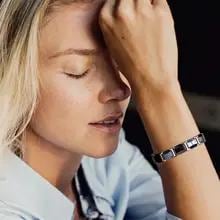 Aradoo-セラミックブレスレットチタンスチールアイボリーホワイトマグネティックストラップバックル Aradoo-セラミックブレスレットチタンスチールアイボリーホワイトマグネティックストラップバックル