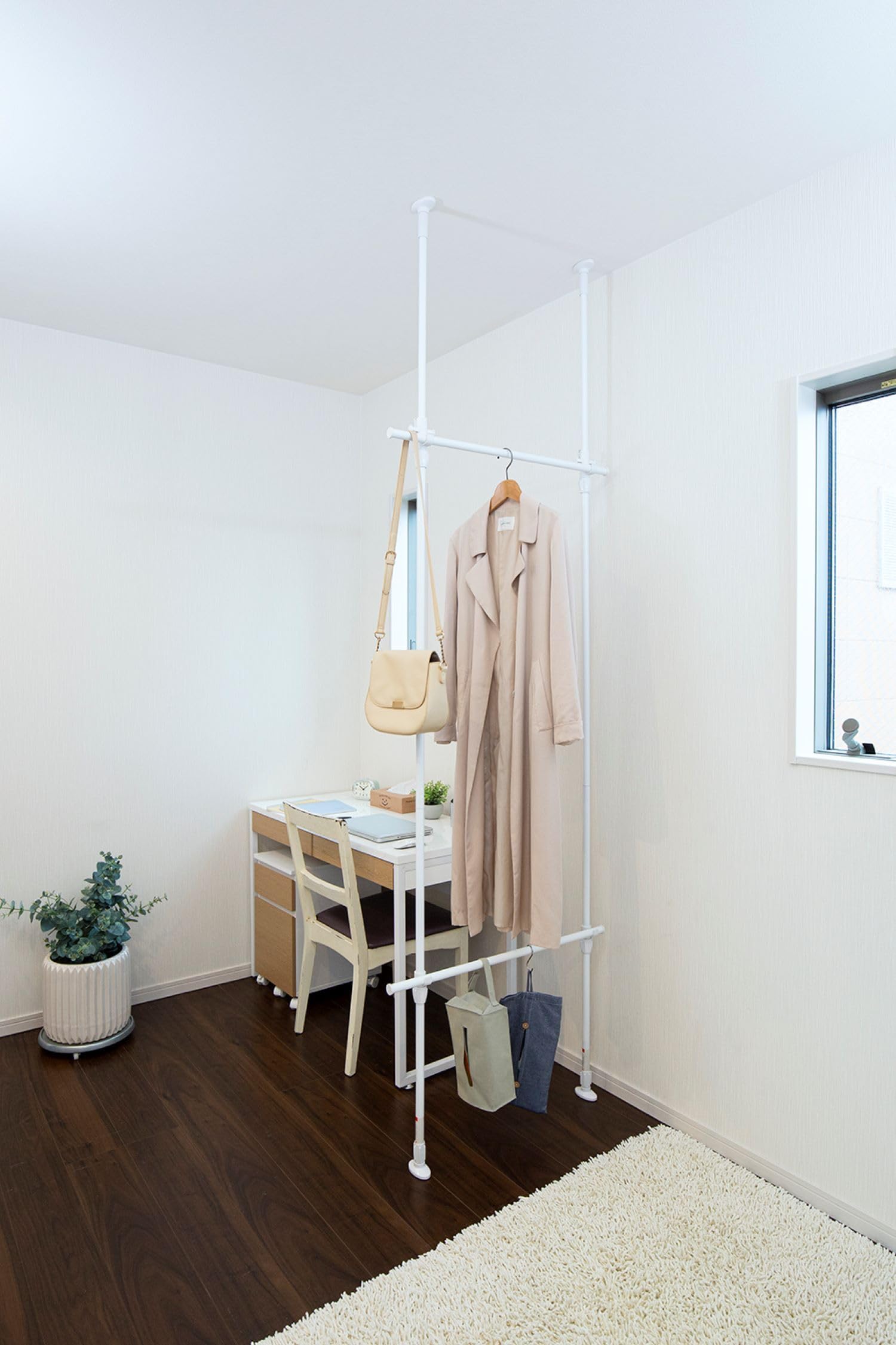 イつっぱり式パーテーションPT-1 取付範囲高さ205275cm