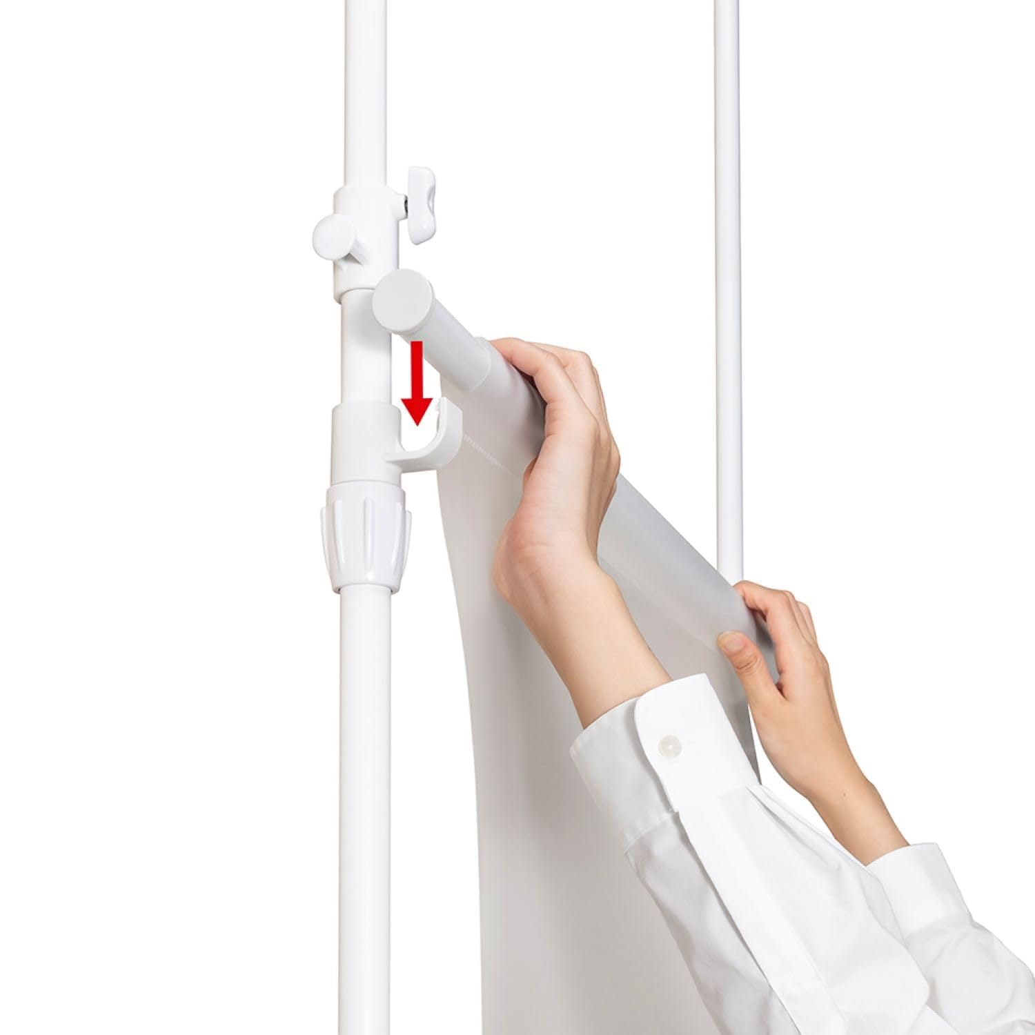 イつっぱり式パーテーションPT-1 取付範囲高さ205275cm