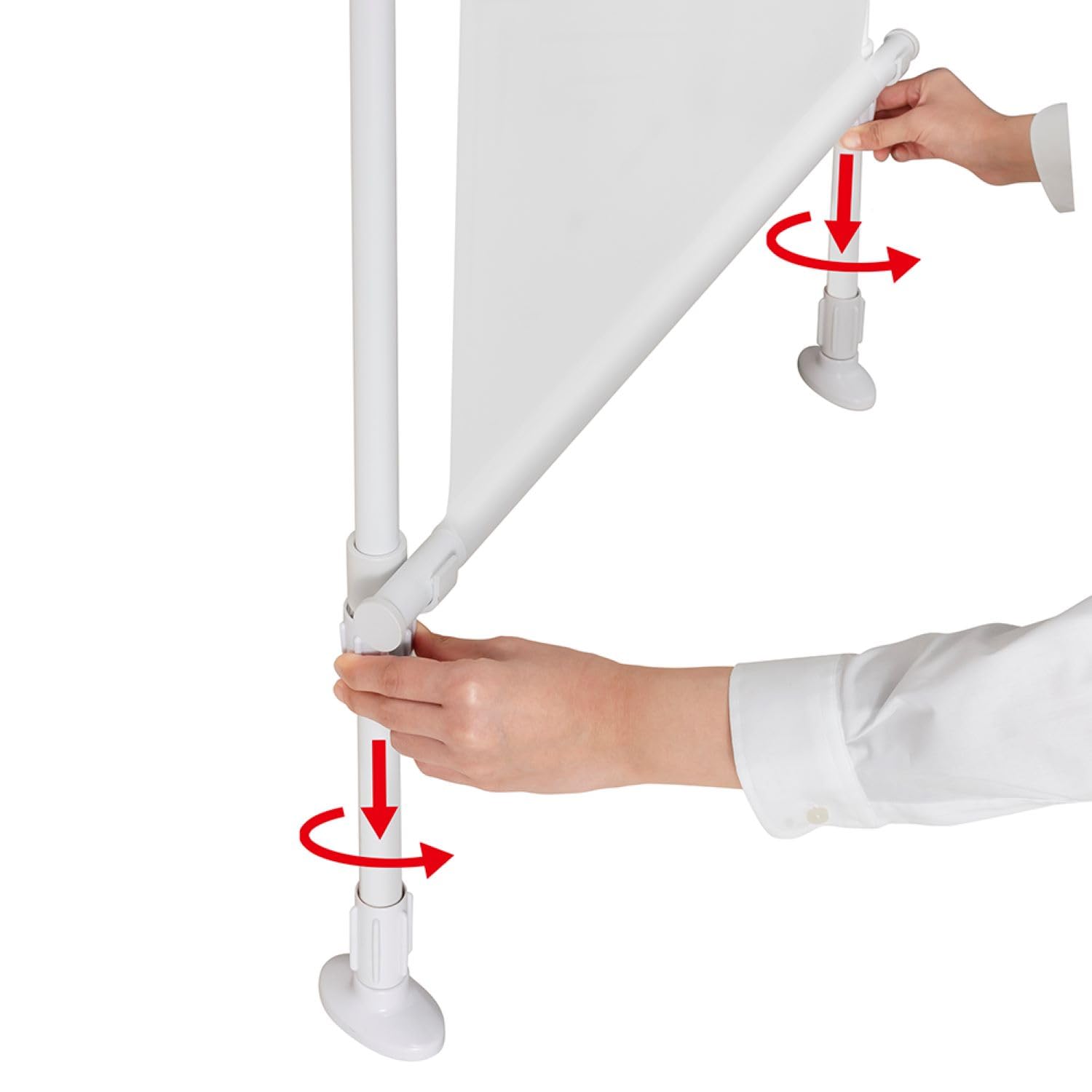 イつっぱり式パーテーションPT-1 取付範囲高さ205275cm