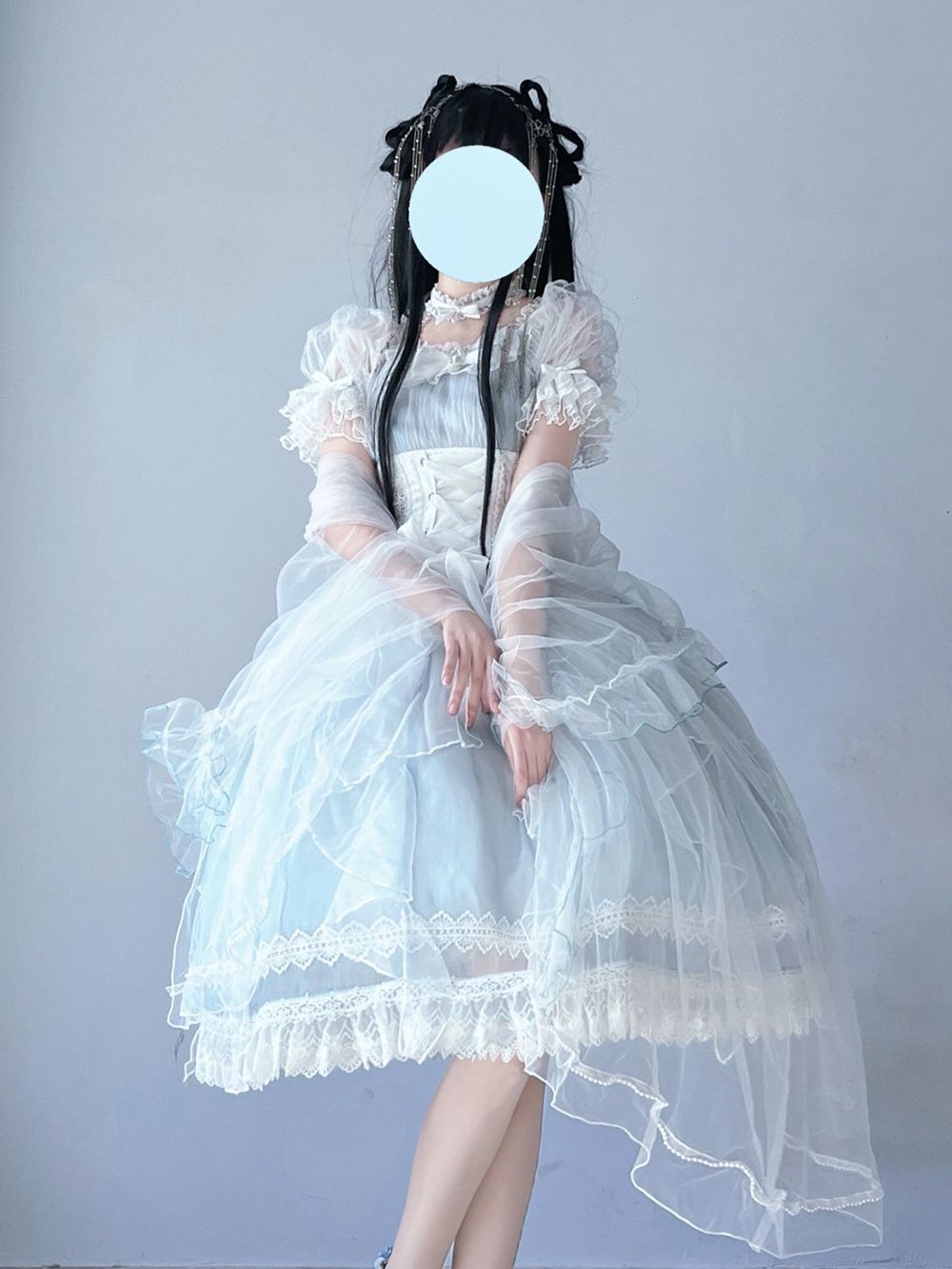 op半袖ロリータドレス普段使いエレガント妖精少女ロリータドレス夏 op半袖ロリータドレス普段使いエレガント妖精少女ロリータドレス夏