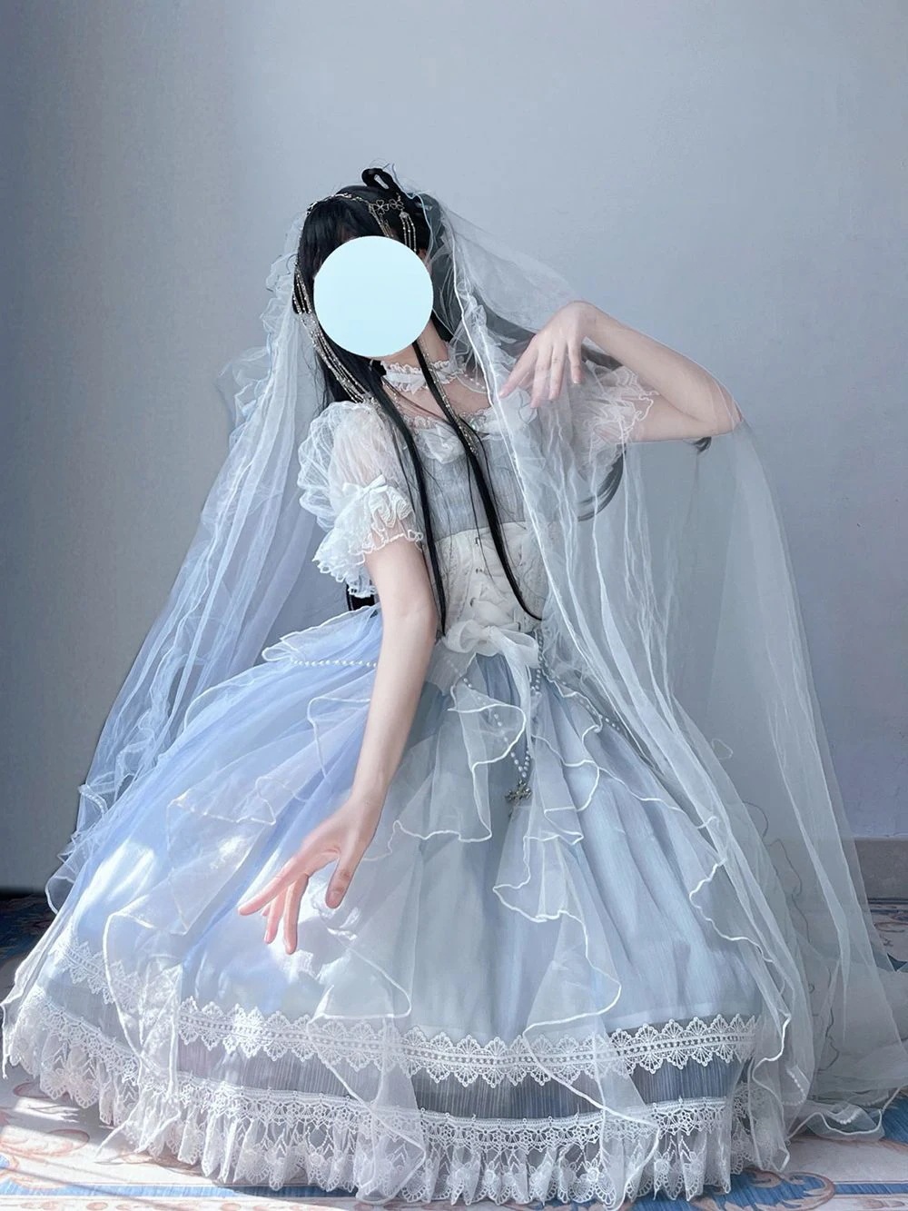 op半袖ロリータドレス普段使いエレガント妖精少女ロリータドレス夏 op半袖ロリータドレス普段使いエレガント妖精少女ロリータドレス夏