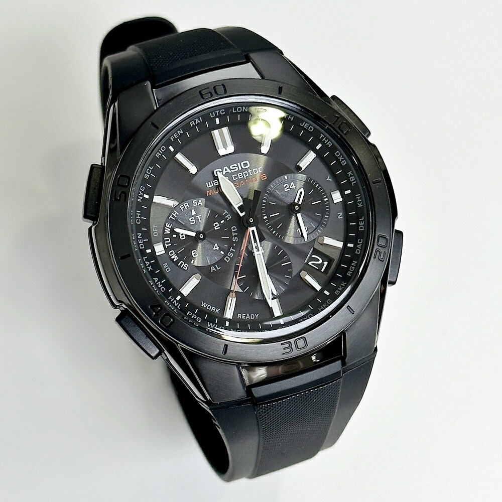 カシオ ウェーブ セプター 電波ソーラー腕時計 メンズ 電波腕時計 おすすめ ソーラー 腕時計 手表 海外旅行 レジャー用 防水 釣り アウトドア キャンプ 試験 受験 仕事用 普段使い 男性 プレゼ