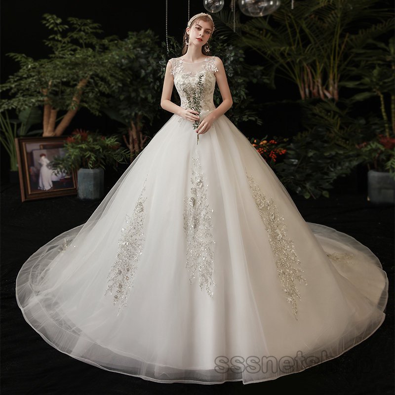 ウェディングドレス エン... : レディース服 結婚式 披露宴 特価大得価