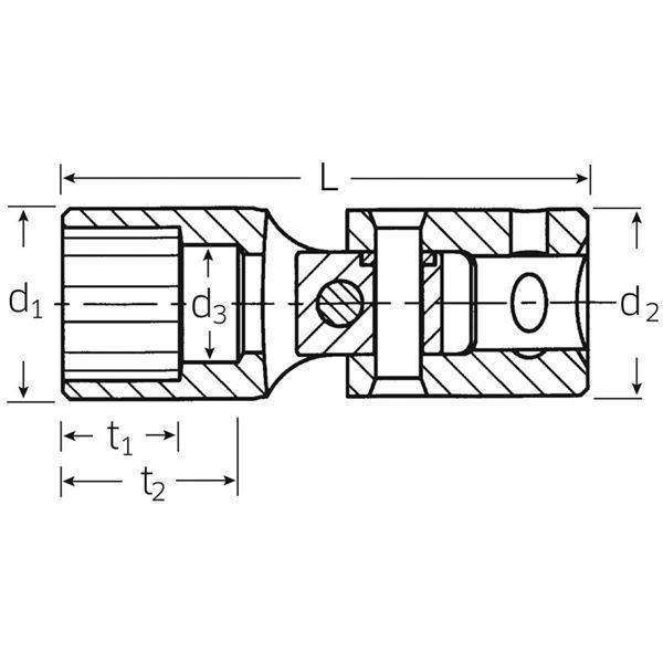 STAHLWILLE(スタビレー) 402A-1/4 (1/4SQ)ユニフレックスソケット (01540016) STAHLWILLE(スタビレー) 402A-1/4 (1/4SQ)ユニフレックスソケット (01540016)