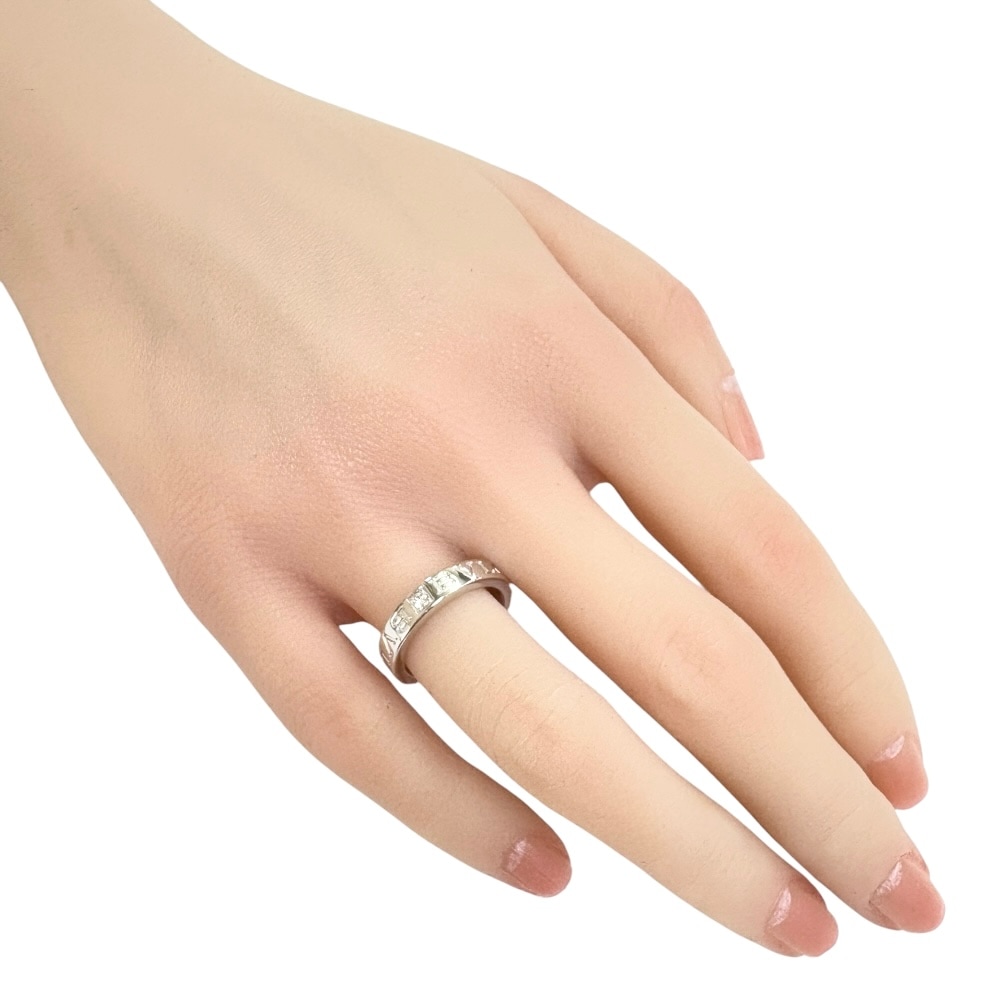 ブルガリ ブルガリブルガリ リング 指輪 10.5号 18金 K18ホワイトゴールド ダイヤモンド BVLGARI 中古 美品 ブルガリ ブルガリブルガリ リング 指輪 10.5号 18金 K18ホワイトゴールド ダイヤモンド BVLGARI 中古 美品