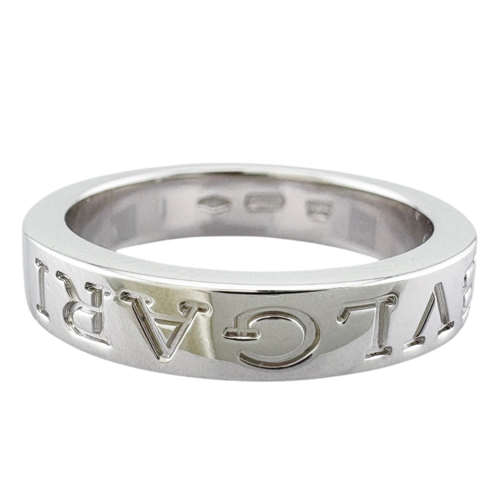 ブルガリ ブルガリブルガリ リング 指輪 10.5号 18金 K18ホワイトゴールド ダイヤモンド BVLGARI 中古 美品 ブルガリ ブルガリブルガリ リング 指輪 10.5号 18金 K18ホワイトゴールド ダイヤモンド BVLGARI 中古 美品