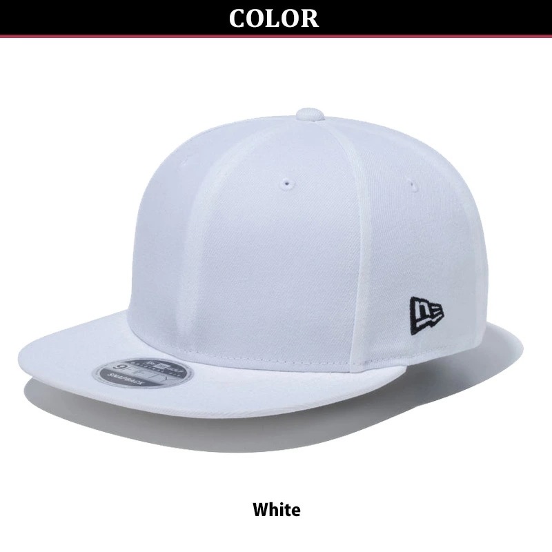 ニュー エラ 9FIFTY Original Fit Word Mark ワードマークロゴ White ゴルフ キャップ 帽子