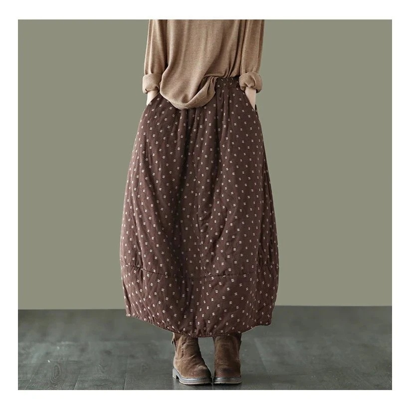 選べる福袋中綿スカート バルーンスカート ロングスカート レディース コットン バルーン 綿麻 綿入り 選べる福袋中綿スカート バルーンスカート ロングスカート レディース コットン バルーン 綿麻 綿入り