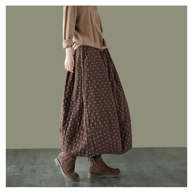 選べる福袋中綿スカート バルーンスカート ロングスカート レディース コットン バルーン 綿麻 綿入り 選べる福袋中綿スカート バルーンスカート ロングスカート レディース コットン バルーン 綿麻 綿入り