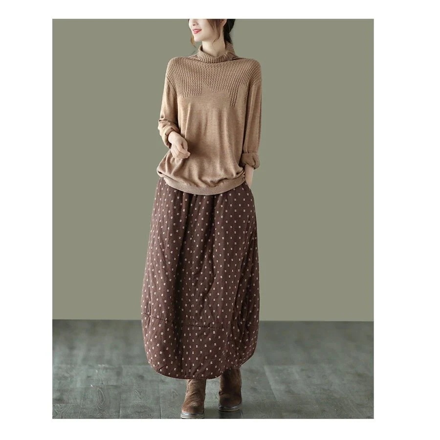 選べる福袋中綿スカート バルーンスカート ロングスカート レディース コットン バルーン 綿麻 綿入り 選べる福袋中綿スカート バルーンスカート ロングスカート レディース コットン バルーン 綿麻 綿入り