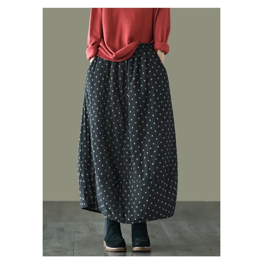 選べる福袋中綿スカート バルーンスカート ロングスカート レディース コットン バルーン 綿麻 綿入り 選べる福袋中綿スカート バルーンスカート ロングスカート レディース コットン バルーン 綿麻 綿入り