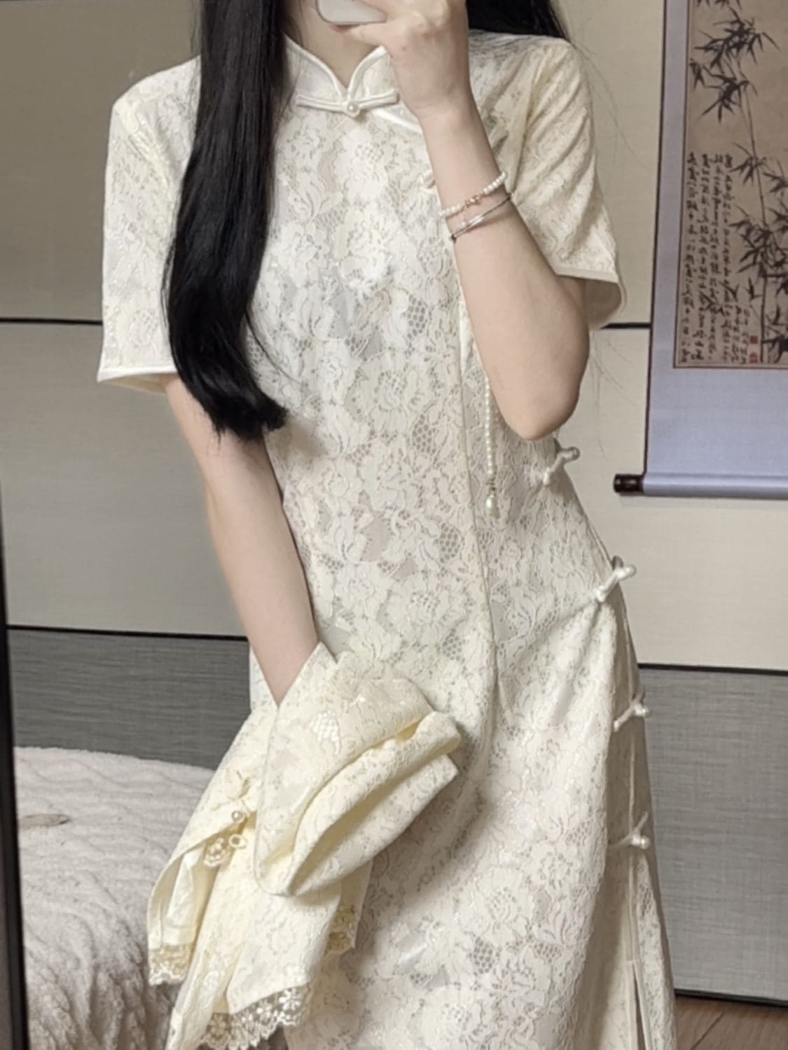 ワンピース2024夏の新作チャイナドレスストール2着ワンピース女 ワンピース2024夏の新作チャイナドレスストール2着ワンピース女