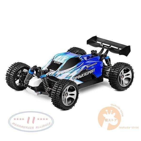 2.4GHz ラジコンカー 4WD 電動 オフロード リモコンカー 高速50km H RC