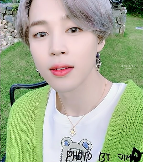 BTS ジミン ヴィンテージレトロ アウター M サイズ 20191203 MMA、仁川(インチョン)空港BTSジミンのファッション