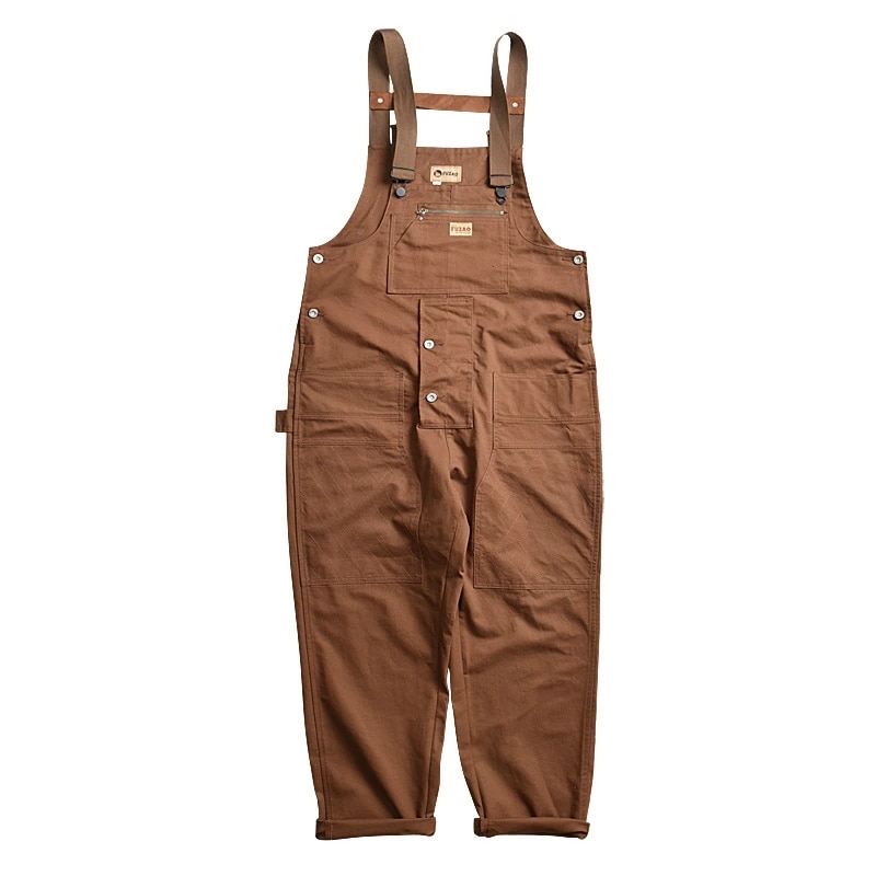 パンツ 作業ズボン オーバーオール 作業着 オーバーオール メンズオーバーオール Overalls men 作業服 ゆったりサロペット マルチポケット作業ズボン アウトドア 多機能 ワークパンツ つな