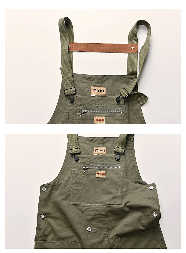 パンツ 作業ズボン オーバーオール 作業着 オーバーオール メンズオーバーオール Overalls men 作業服 ゆったりサロペット マルチポケット作業ズボン アウトドア 多機能 ワークパンツ つな