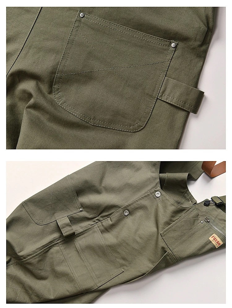 パンツ 作業ズボン オーバーオール 作業着 オーバーオール メンズオーバーオール Overalls men 作業服 ゆったりサロペット マルチポケット作業ズボン アウトドア 多機能 ワークパンツ つな