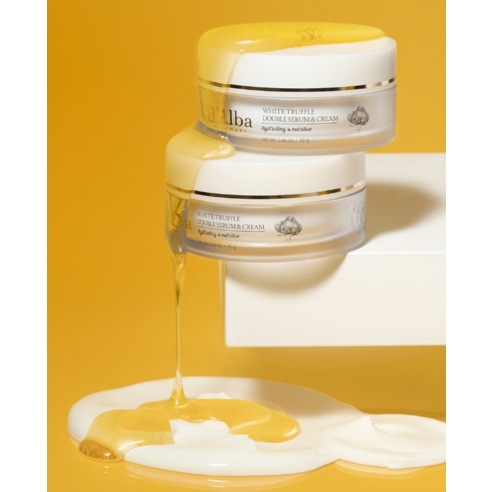 ホワイトトリュフダブルセラム&クリーム, 70g, 2個