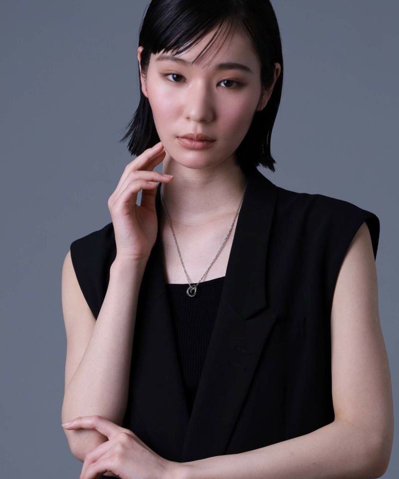 ネックレス メンズ レディース 限定展開 LH-1 ラウンド タテガミ ダブルリング サージカルステンレス316L LH-03NE066 ステンレス 【ネコポス】 ネックレス メンズ レディース 限定展開 LH-1 ラウンド タテガミ ダブルリング サージカルステンレス316L LH-03NE066 ステンレス 【ネコポス】