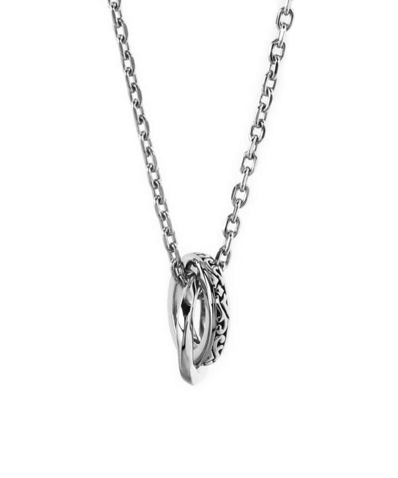 ネックレス メンズ レディース 限定展開 LH-1 ラウンド タテガミ ダブルリング サージカルステンレス316L LH-03NE066 ステンレス 【ネコポス】 ネックレス メンズ レディース 限定展開 LH-1 ラウンド タテガミ ダブルリング サージカルステンレス316L LH-03NE066 ステンレス 【ネコポス】