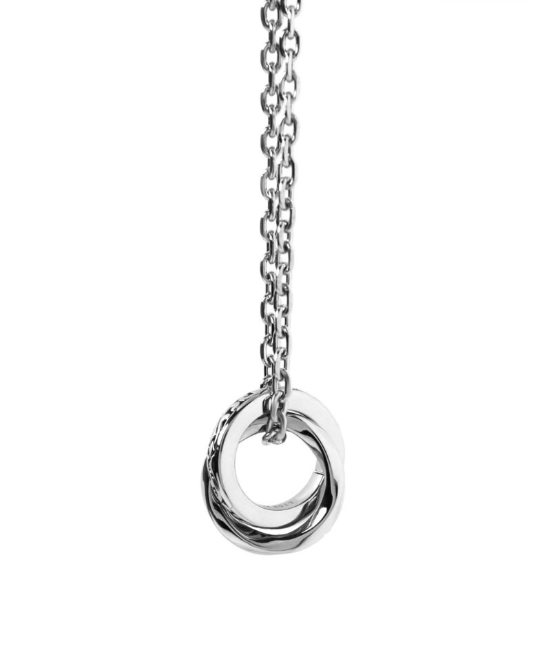 ネックレス メンズ レディース 限定展開 LH-1 ラウンド タテガミ ダブルリング サージカルステンレス316L LH-03NE066 ステンレス 【ネコポス】 ネックレス メンズ レディース 限定展開 LH-1 ラウンド タテガミ ダブルリング サージカルステンレス316L LH-03NE066 ステンレス 【ネコポス】