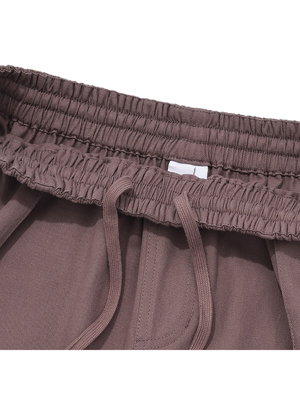 COTTON CARGO PANTS [DARK PINK]