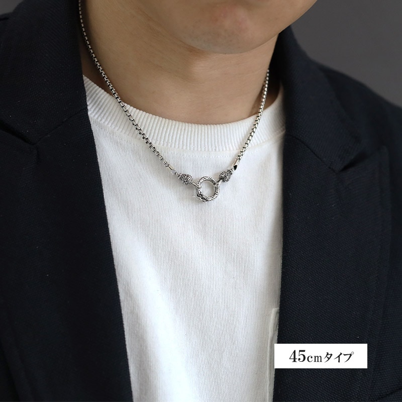 S925 ベネチアンチェーンネックレス [cs056-45cm]