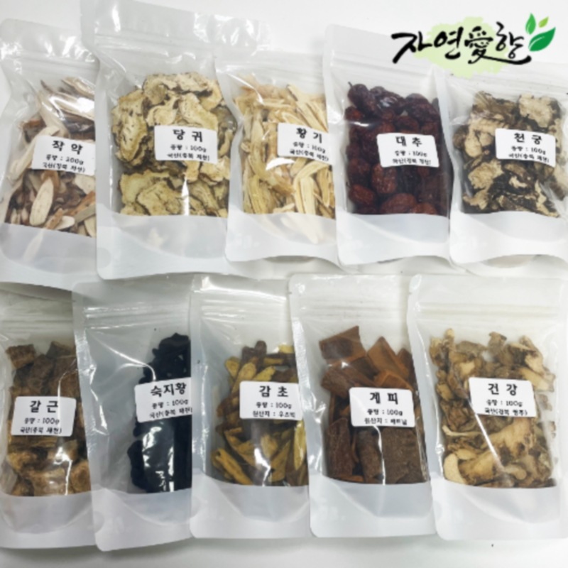自然愛香 伝統 双花茶 材料セット(10種) 1100g 韓方茶 作り 自然愛香 伝統 双花茶 材料セット(10種) 1100g 韓方茶 作り