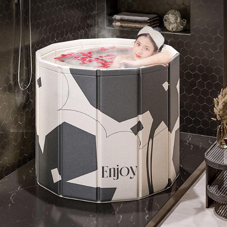 新製品スペシャル折り畳み後35×6cmだけコンパクトサイズに！折りたたみ 浴槽 大人 ブラケット無 バスタブ ポータブルバスタブ 組立不要 折りたたみバスタブ 保温 簡易風呂 バスタブ 家庭用浴槽