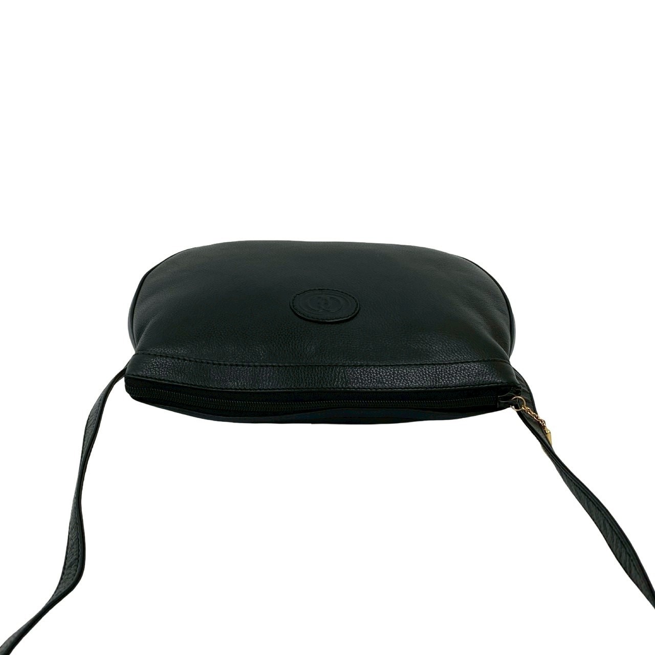 ヴィンテージ GG ロゴショルダーバッグ レザー ブラック 01-10 ヴィンテージ GG ロゴショルダーバッグ レザー ブラック 01-10