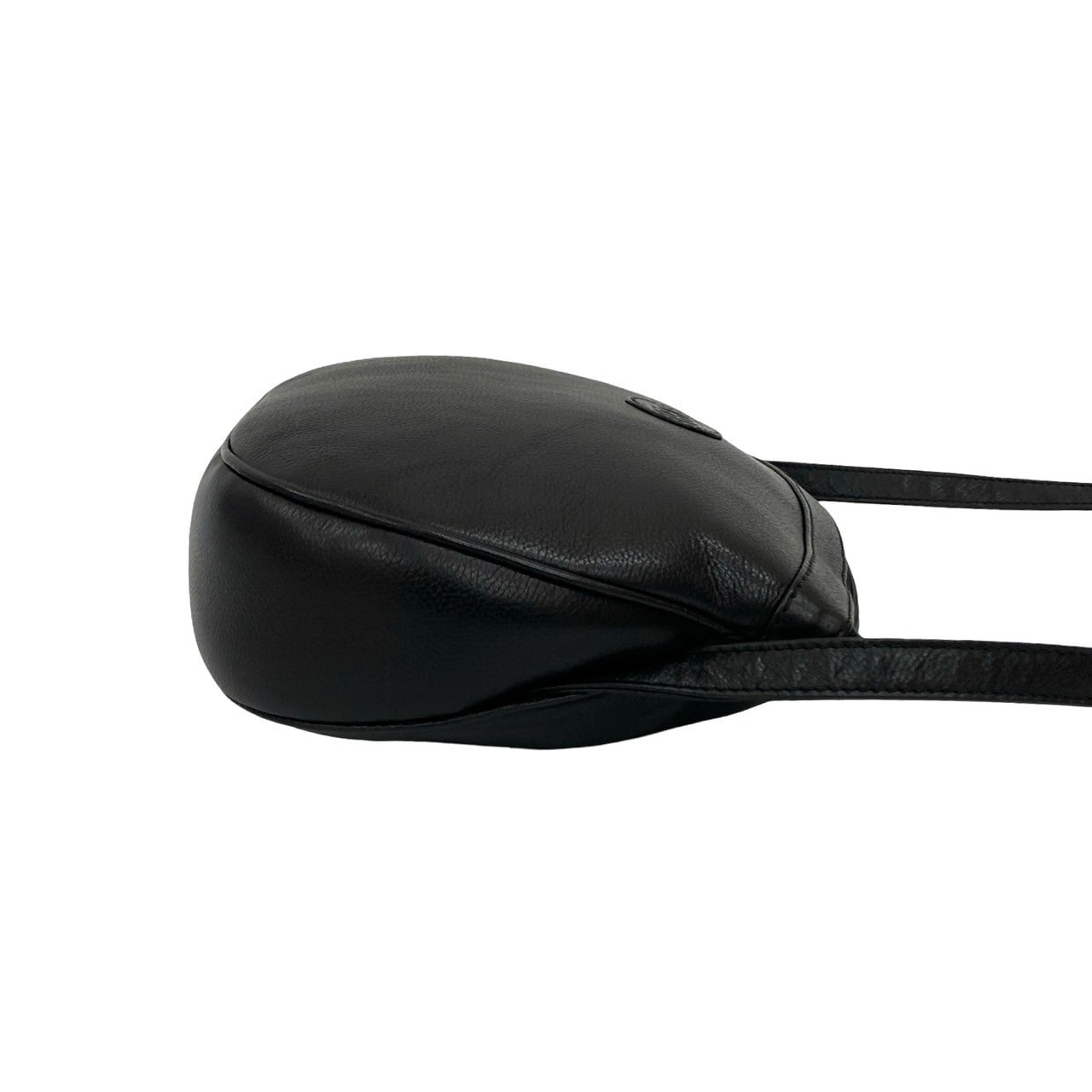 ヴィンテージ GG ロゴショルダーバッグ レザー ブラック 01-10 ヴィンテージ GG ロゴショルダーバッグ レザー ブラック 01-10