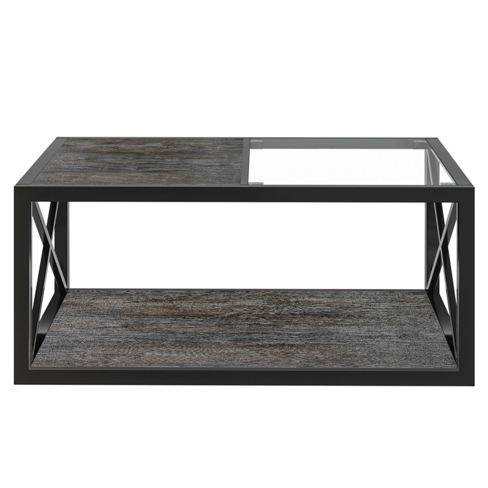 【国内発送&送·料·無·料】長方形コーヒーテーブル 強化ガラス天板×ウッド調MDF ローテーブル*403 インダストリアルスタイル 【国内発送&送·料·無·料】長方形コーヒーテーブル 強化ガラス天板×ウッド調MDF ローテーブル*403 インダストリアルスタイル