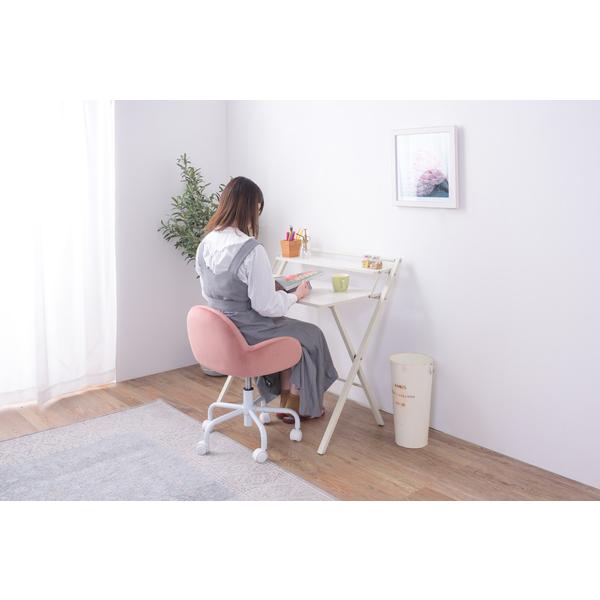 デスクチェア 椅子 オフィスチェア かわいい ガーリー フェミニン 女の子 女子 デザイン 丸み コロンとした キャスター付き 背もたれ 昇降式 回転式 デスクチェア 椅子 オフィスチェア かわいい ガーリー フェミニン 女の子 女子 デザイン 丸み コロンとした キャスター付き 背もたれ 昇降式 回転式