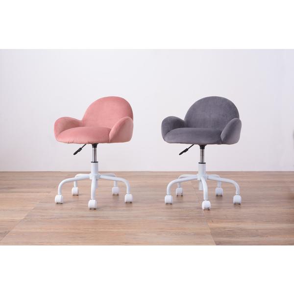 デスクチェア 椅子 オフィスチェア かわいい ガーリー フェミニン 女の子 女子 デザイン 丸み コロンとした キャスター付き 背もたれ 昇降式 回転式 デスクチェア 椅子 オフィスチェア かわいい ガーリー フェミニン 女の子 女子 デザイン 丸み コロンとした キャスター付き 背もたれ 昇降式 回転式