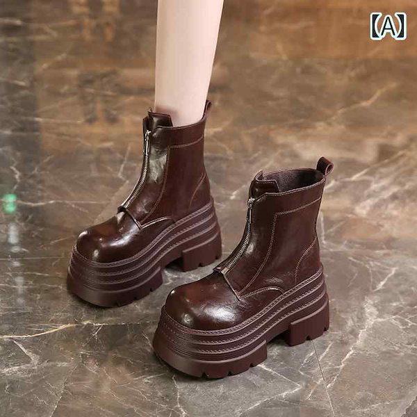 Qoo10] ベストセラー10cm 超厚底 ショートブ