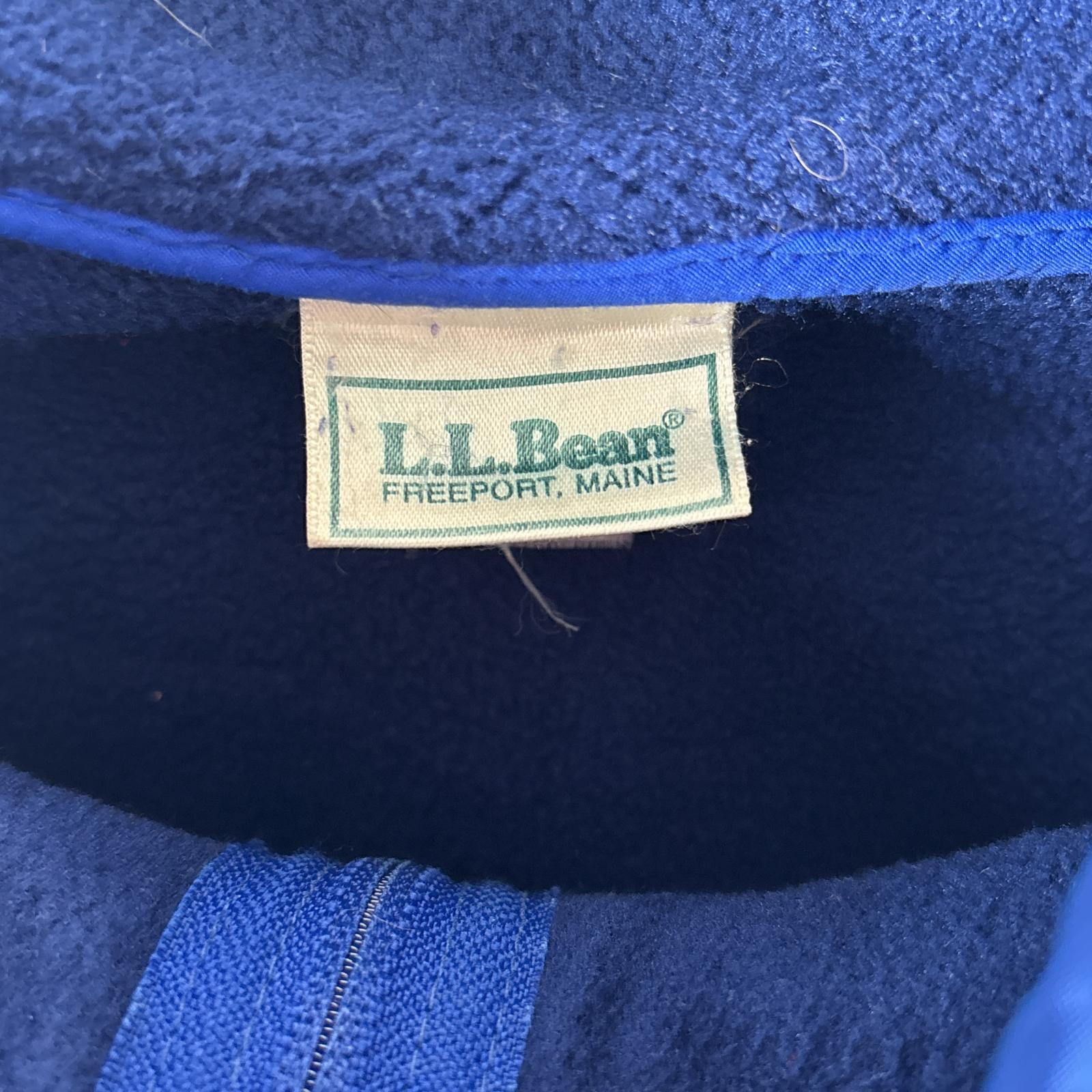 古着 80s/80年代 ヴィンテージ フルジップフリースジャケット ワンポイント刺繍 筆記体 ロゴ ブルー系 メンズ 古着 80s/80年代 ヴィンテージ フルジップフリースジャケット ワンポイント刺繍 筆記体 ロゴ ブルー系 メンズ