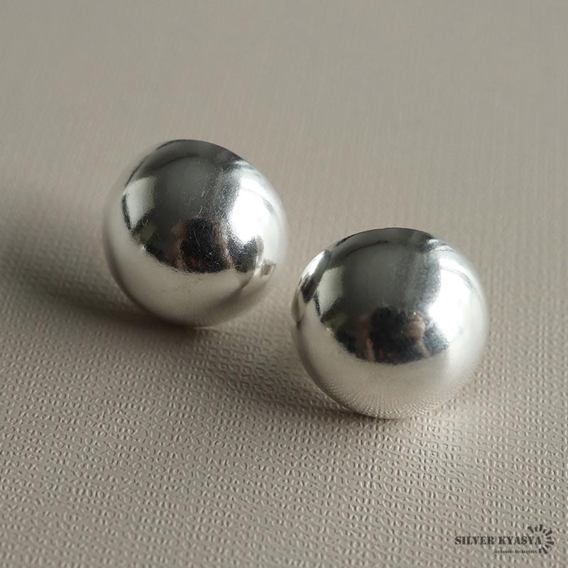 シルバー925 ボールピアス [ce377]