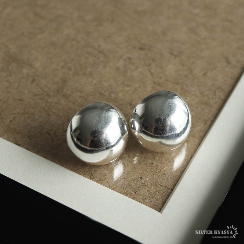 シルバー925 ボールピアス [ce377]
