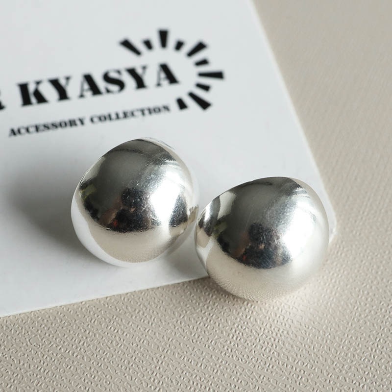 シルバー925 ボールピアス [ce377]