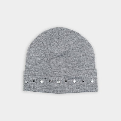 setupexe ビーニー 韓国 グレー NEWJEANS ハニ着用 Qoo10] 【NewJeans ハニ着用】正規品 C