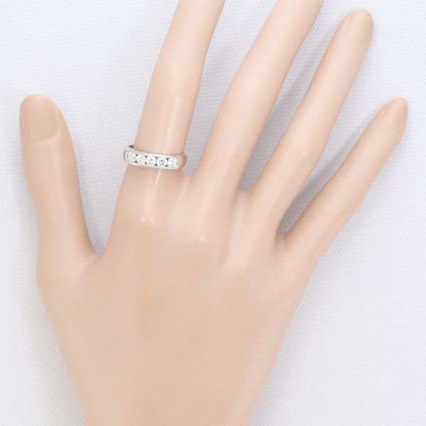 PT900 プラチナ リング 指輪 11号 ダイヤ 0.62 総重量約5.9g ジュエリー 中古 PT900 プラチナ リング 指輪 11号 ダイヤ 0.62 総重量約5.9g ジュエリー 中古